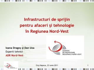 Infrastructuri de sprijin pentru afaceri ş i tehnologie î n Regiunea Nord-Vest
