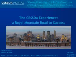 Strengthening the Infrastructure CESSDA Incorporated: You Got to Have Friends