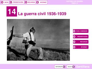 La guerra civil 1936-1939