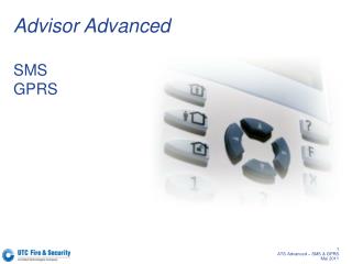 Advisor Advanced SMS GPRS