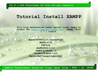 Tutorial Install XAMPP