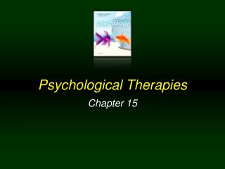 Psychological Therapies