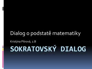 Sokratovský dialog