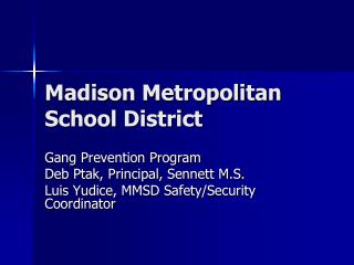 Madison Metropolitan School District