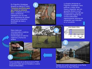 Ejemplo de nuestro desempeño es la Planta de Tratamiento de Agua Residual .