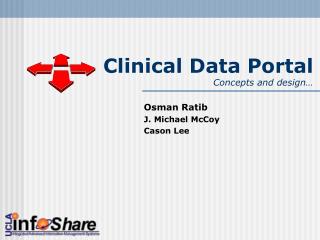 Clinical Data Portal Concepts and design…