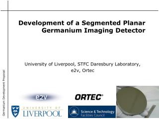 Development of a Segmented Planar Germanium Imaging Detector