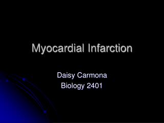 Myocardial Infarction