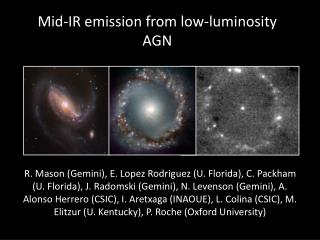 Mid-IR emission from low-luminosity AGN
