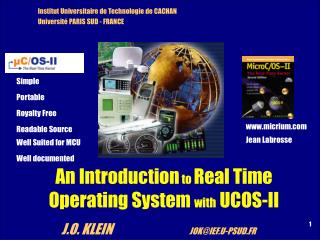 An Introduction to Real Time Operating System with UCOS-II