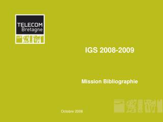 IGS 2008-2009