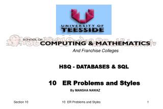 HSQ - DATABASES &amp; SQL