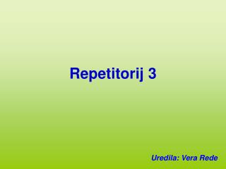 Repetitorij 3