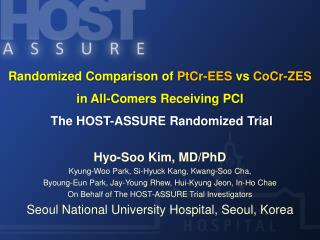 Hyo-Soo Kim, MD/PhD Kyung-Woo Park, Si-Hyuck Kang, Kwang-Soo Cha,