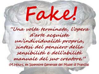 Fake!