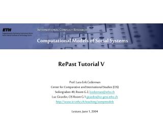 RePast Tutorial V