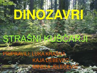 DINOZAVRI