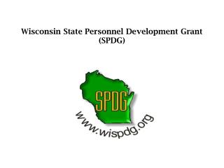 Wisconsin State Personnel Development Grant (SPDG)