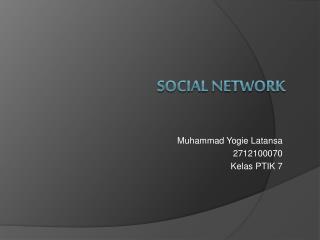 SOCIAL NETWORK