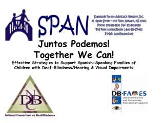 Juntos Podemos! Together We Can!