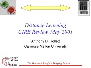 Distance Learning CIRE Review, May 2001