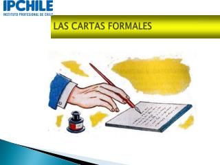 LAS CARTAS FORMALES