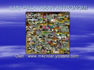 ILMU PELAYARAN ASTRONOMI