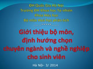 Hà Nội- 3/ 2014