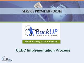 CLEC Implementation Process