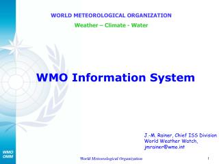 WMO Information System