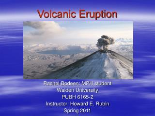 Volcanic Eruption