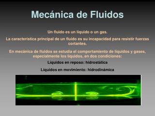 Mecánica de Fluidos