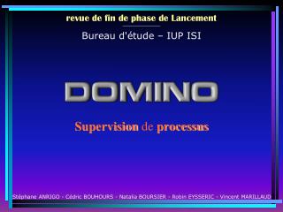 revue de fin de phase de Lancement