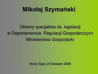 Mikołaj Szymański