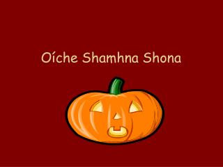 Oíche Shamhna Shona