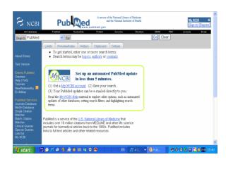 דרכי גישה למאגר PubMed הגישה הנוחה והפשוטה היא דרך אתר הספריה הרפואית: