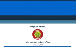 Proyecto Baruva