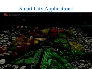 Smart City Applications