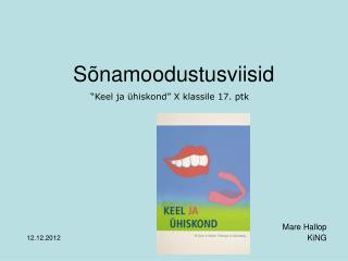 Sõnamoodustusviisid