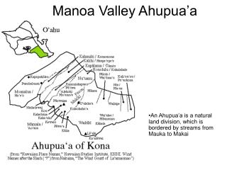 Manoa Valley Ahupua’a