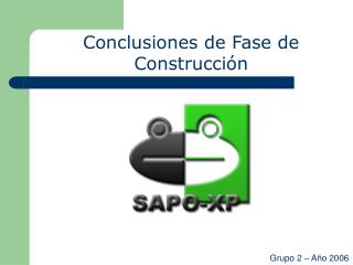 Conclusiones de Fase de Construcción