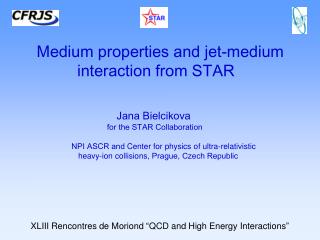 Medium properties and jet-medium interaction from STAR