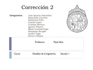 Corrección 2