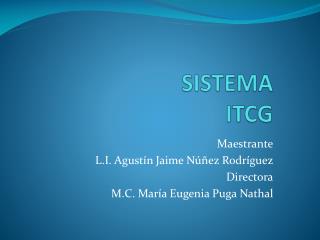 SISTEMA ITCG