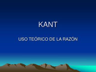 KANT