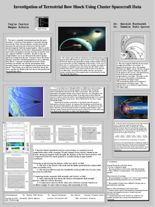 Investigation of Terrestrial Bow Shock Using Cluster Spacecraft Data