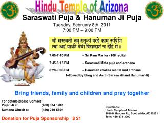 Hindu Temple of Arizona