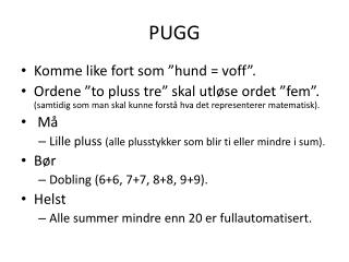 PUGG