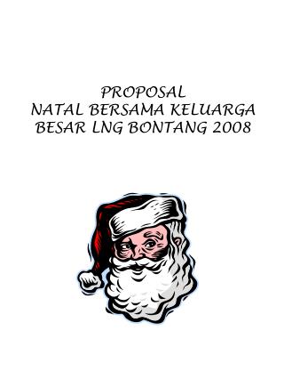 PROPOSAL NATAL BERSAMA KELUARGA BESAR LNG BONTANG 2008