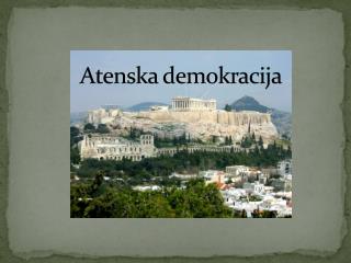 Atenska demokracija